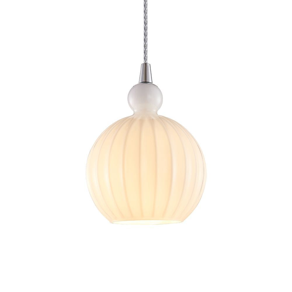 Halo Design Ball Pendant Luminaire Ø15, Opal