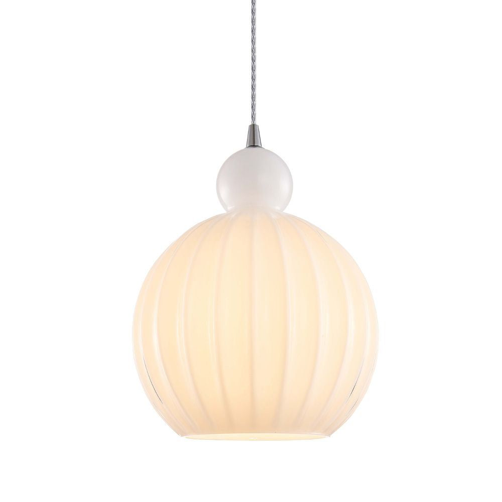 Halo Design Ball Pendant Luminaire Ø25, Opal