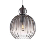 Halo Design Ball Pendant Luminaire Ø25, Smoke