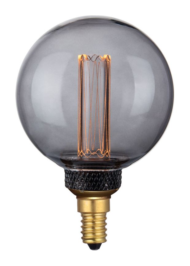 Halo Design Colors Dim Led Mini Globe E14, Smoke