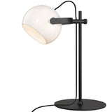 Halo Design D.C bordslampa Ø18, Opalic W, Oak Black