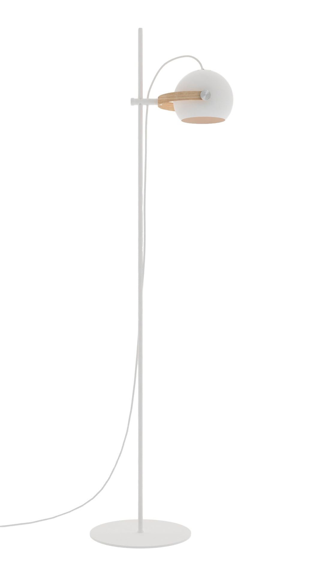 Halo Design D.C golvlampa 1 arm Ø18, vit w/ek