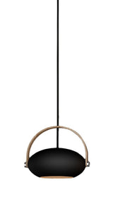 Halo Design D.C Pendant Ø18, svart w/ek 250 cm kabel