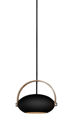 Halo Design D.C Pendant Ø18, svart w/ek 250 cm kabel