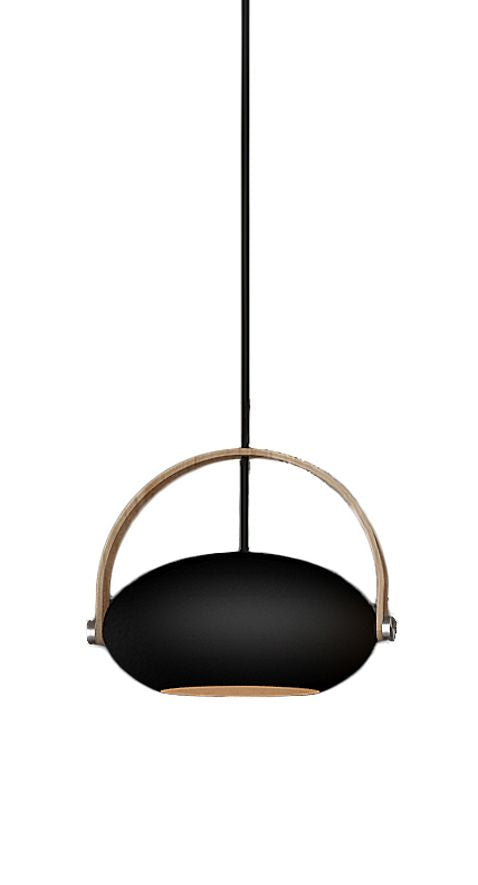 Halo Design D.C Pendant Ø26, svart w/ek 250 cm kabel