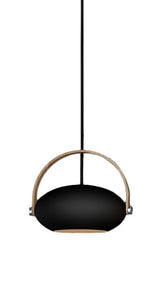 Halo Design D.C Pendant Ø26, svart w/ek 250 cm kabel