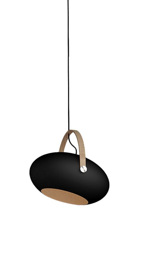 Halo Design D.C Pendant Ø26, svart w/ek 250 cm kabel