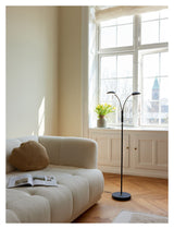 Hudson golvlampa med 2 armar, antik