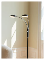 Hudson golvlampa med 2 armar, antik