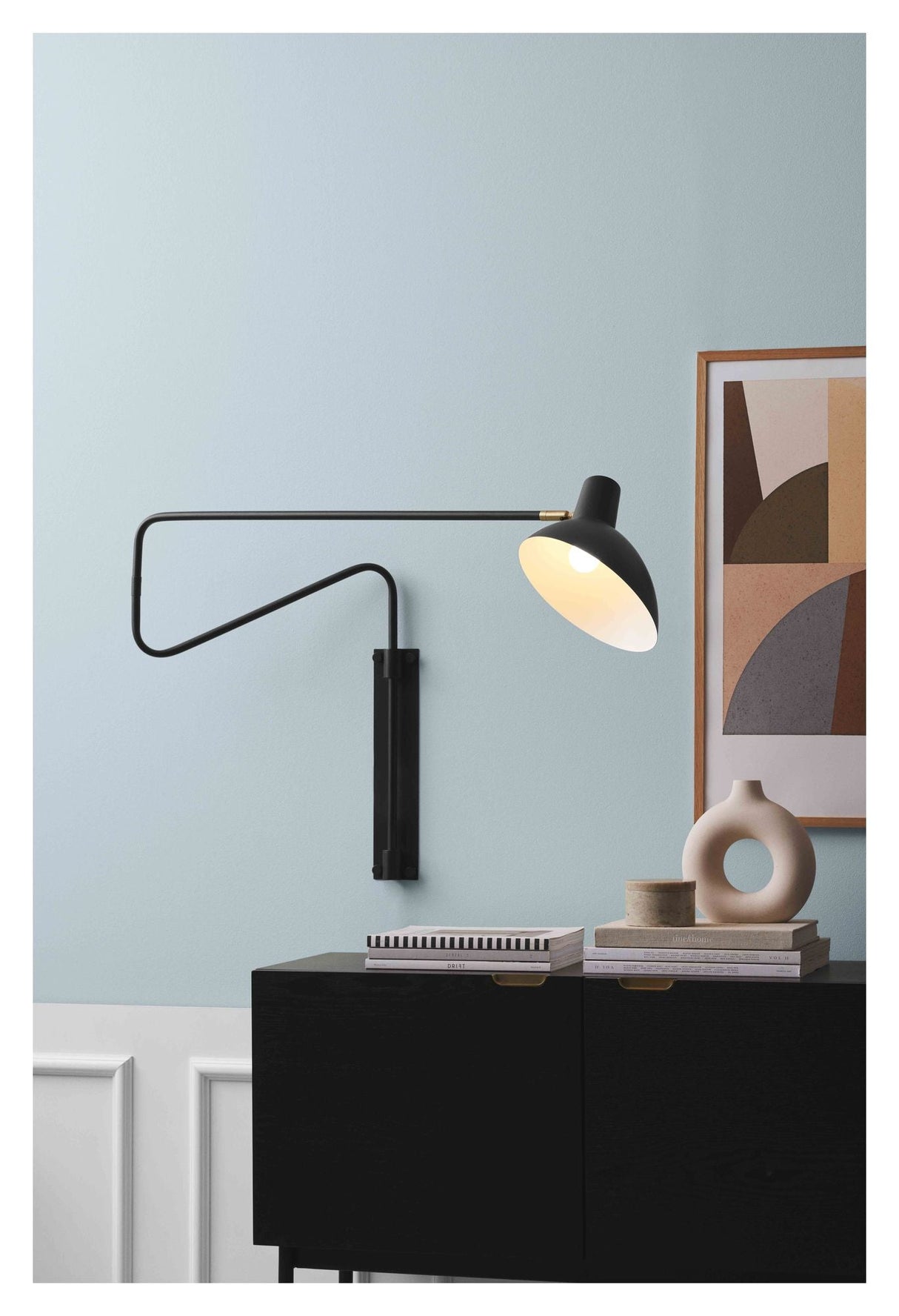 Halo Design Metropole Deluxe Wall Lamp med Swing Arm