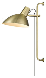 Halo Design Metropole Grande Wall Lamp Brass