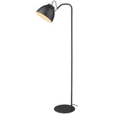 Halo designnivå golvlampa Ø24, svart, trä