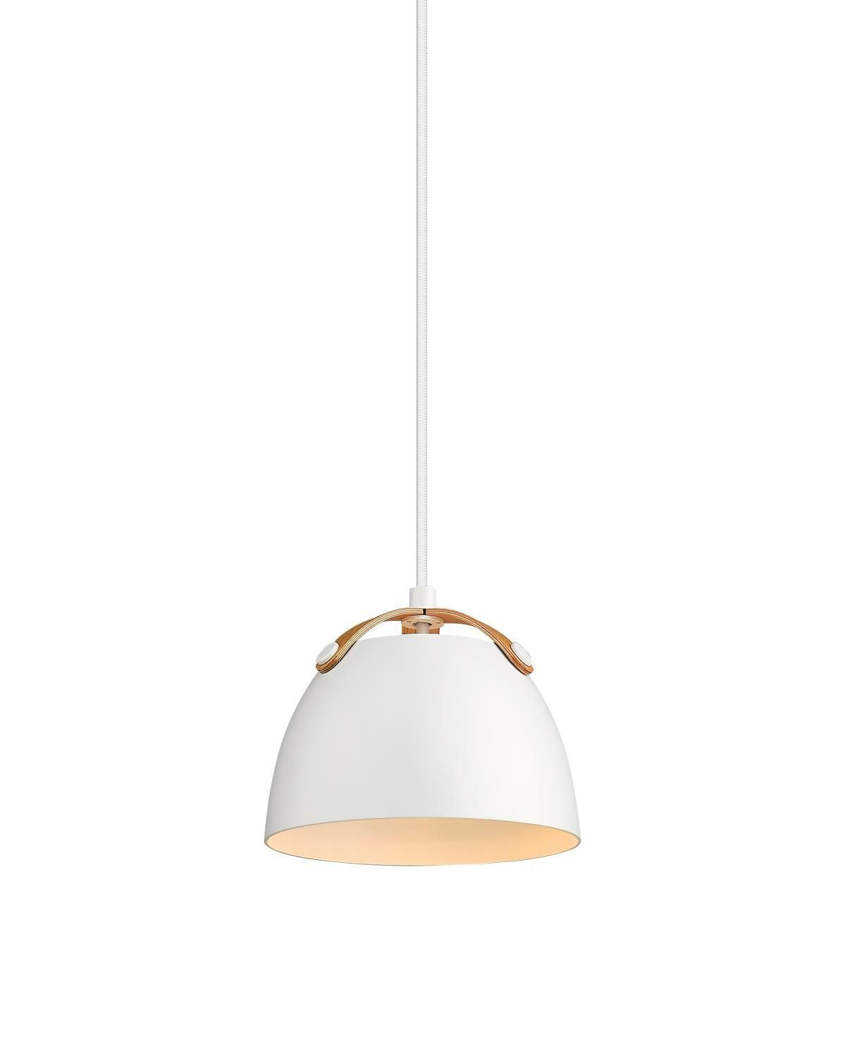 Halo Design Oslo Pendant Luminaire Ø16 White, Oak