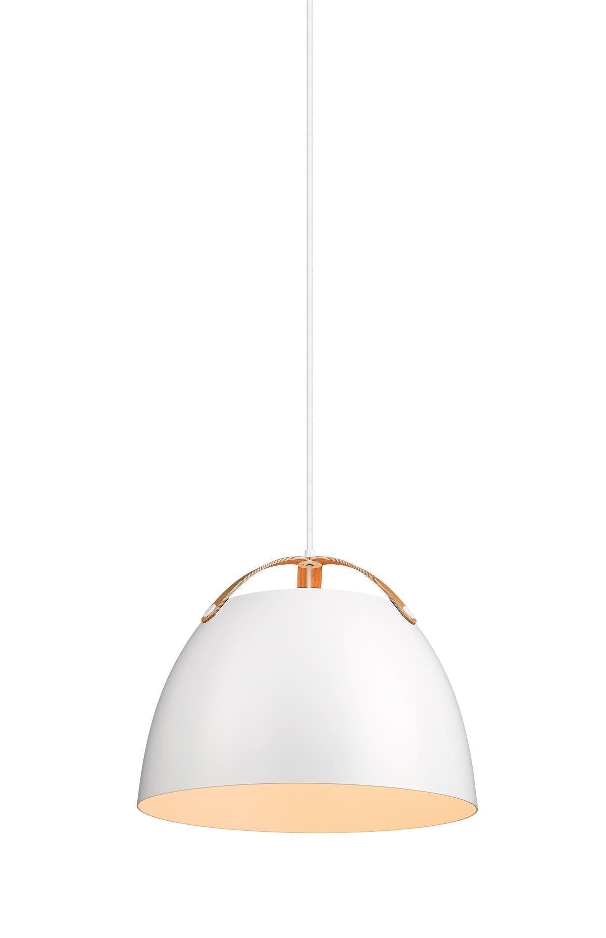 Halo Design Oslo Pendant Luminaire Ø40 White, Oak