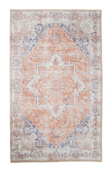 Havanna Rug, Orange/Blue, 200x300