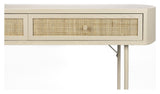 Amaya Console Table With Drawers, MDF, Susge, Beige