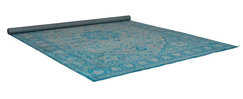 Homii Chi Oriental Rug - Blue, 160x230