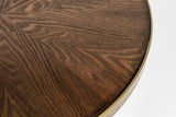 Homii Denise Side Table Brown, Ø44