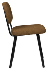 Jake Dining Chair, Yellow Bouclé