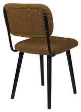 Jake Dining Chair, Yellow Bouclé