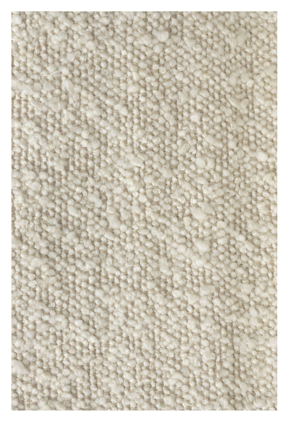 Jake Dining Chair, Offwhite Bouclé