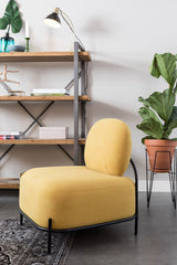 Milano Lounge Chair - Yellow