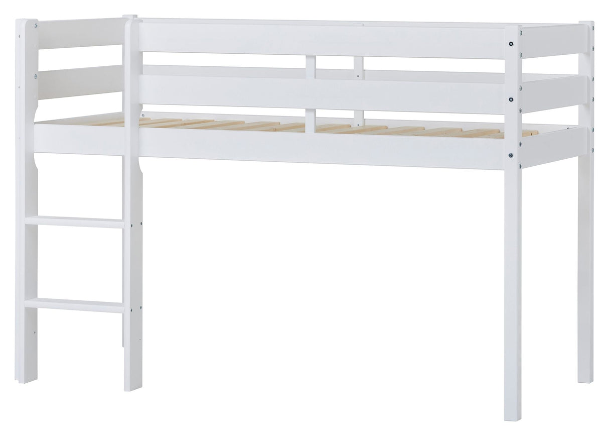 Eco Comfort Mid-High Bed Inkl. Slamat bas 70x160 cm, vit