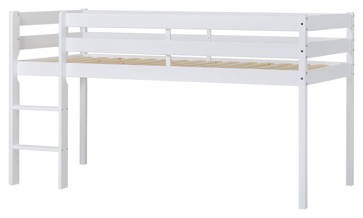 Eco Comfort Mid-High Bed Inkl. Lamellbas 90x200 cm, vit