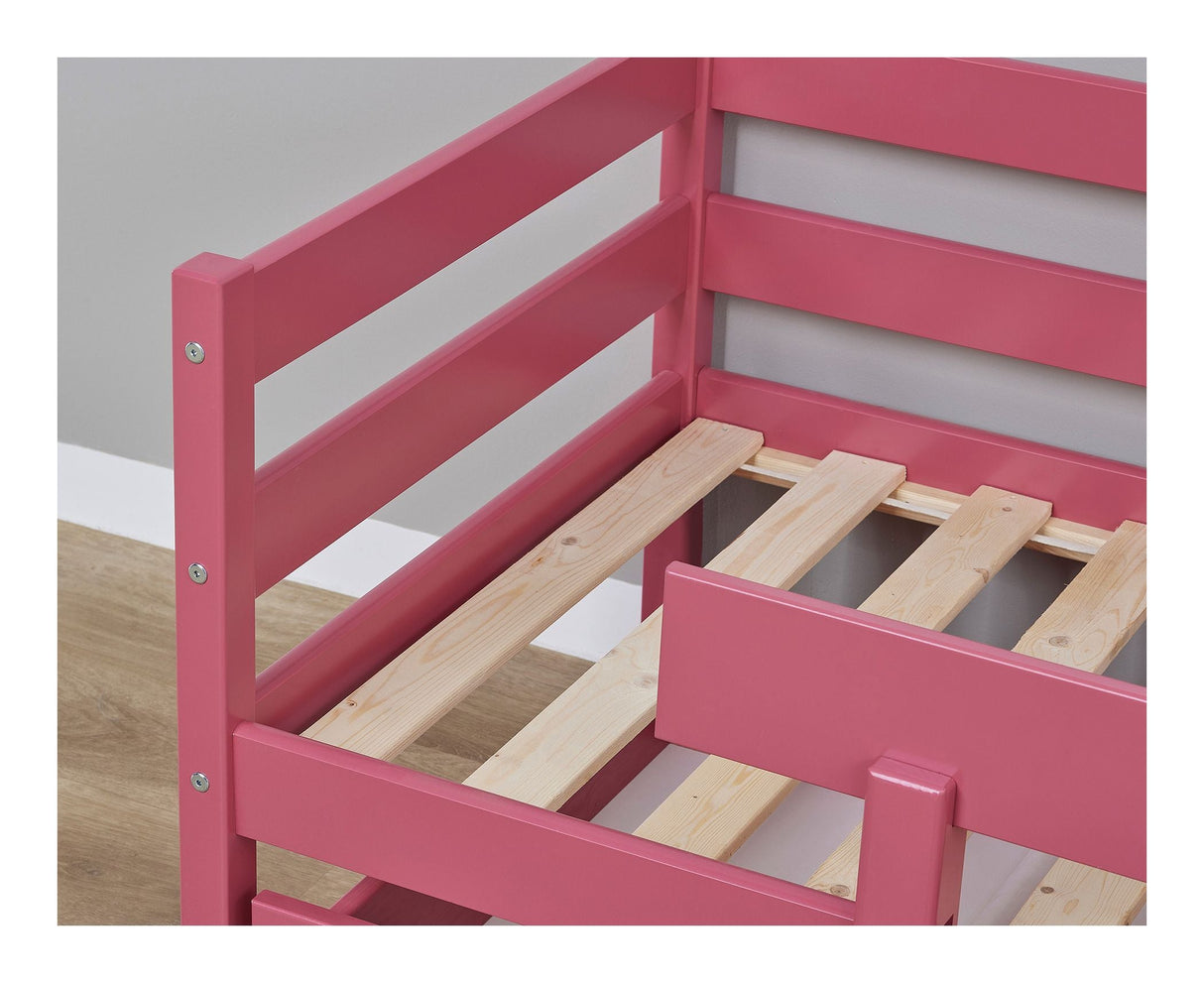 Hoppekids Eco Comfort Junior Bed 70x160 - Barock Rose