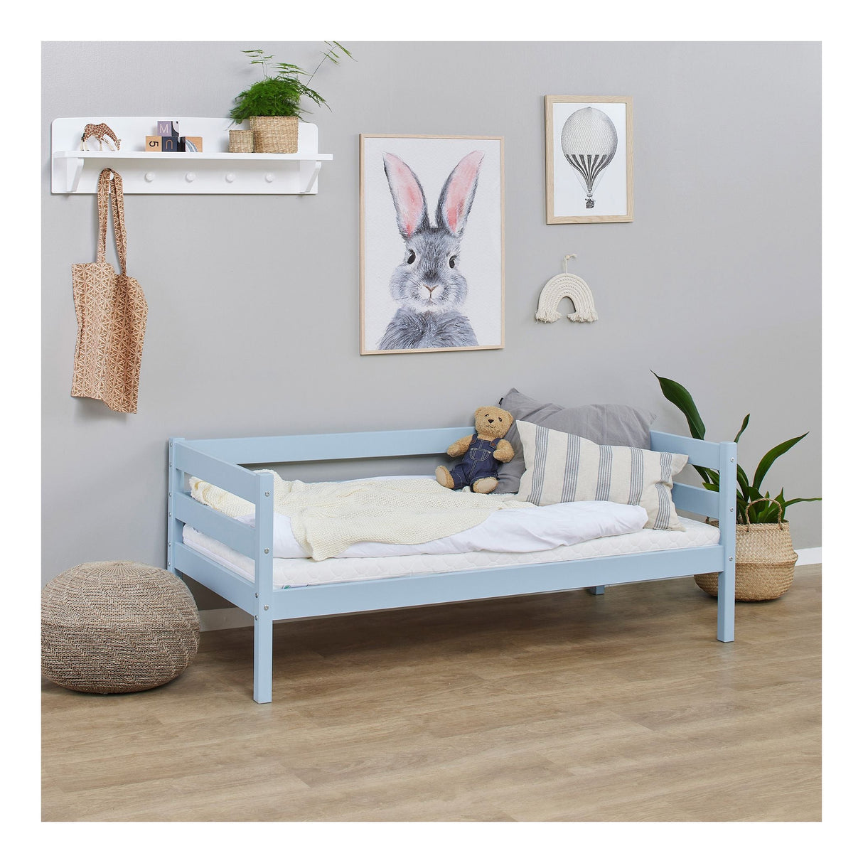 Hoppekids Eco Comfort Junior Bed 70x160 - Dream Blue