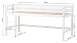 Eco Dream Half High Bed 90x200, White