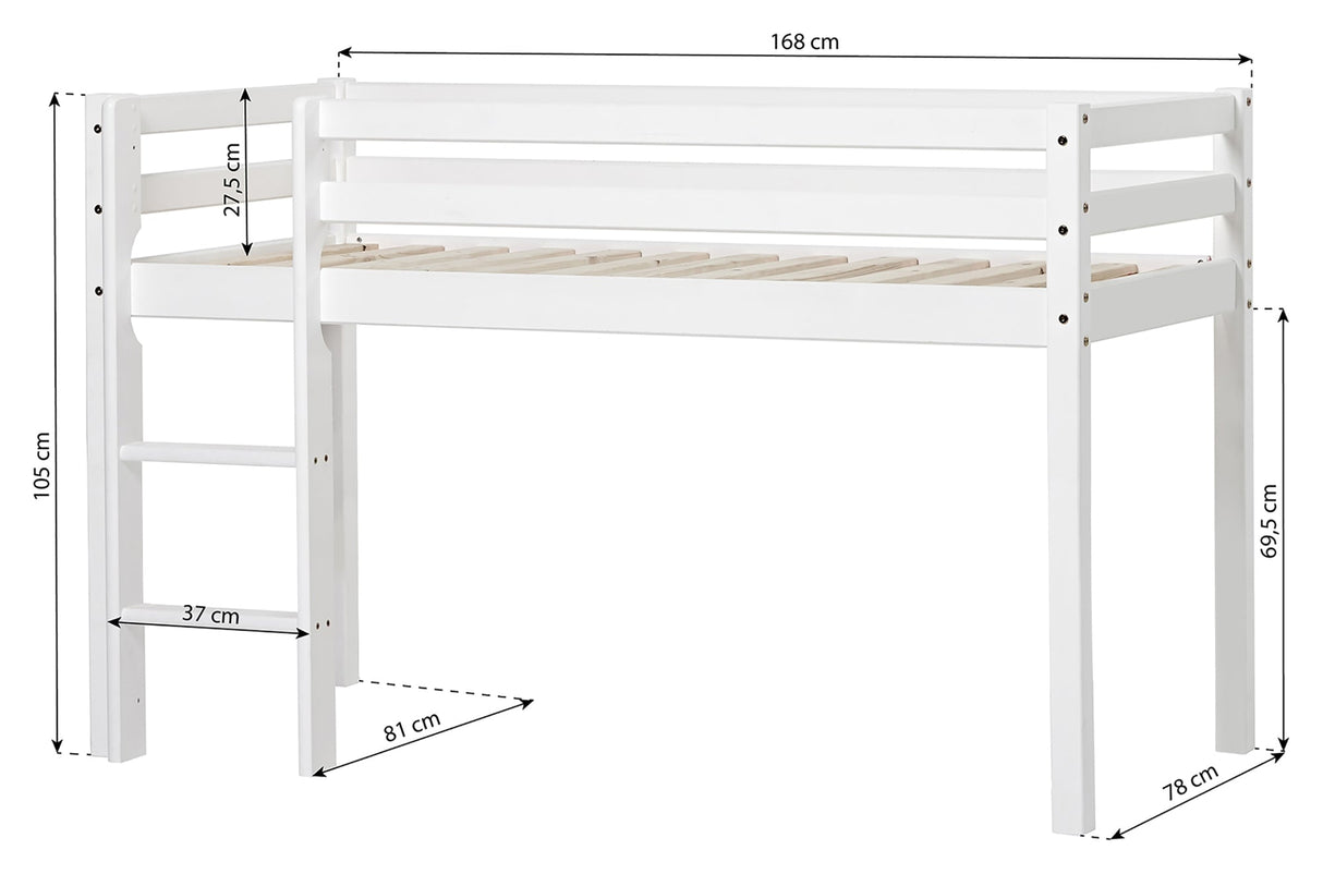 Jumping Kid Eco Dream Half High Bed Junior 70x160