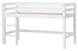 Eco Dream Half High Bed 70x160, White