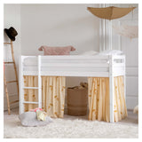 Eco Dream Half High Bed 70x160, White