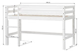 Eco Dream Half High Bed 70x160, White