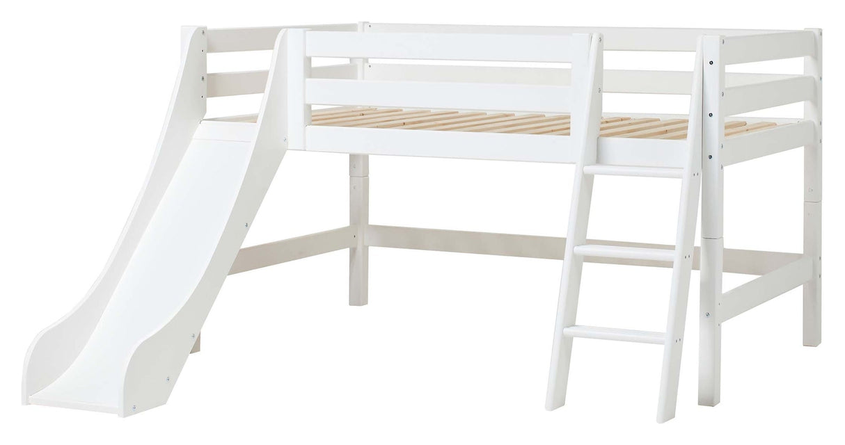 Eco Luxury Half High Bed n. Slide och stege 90x200