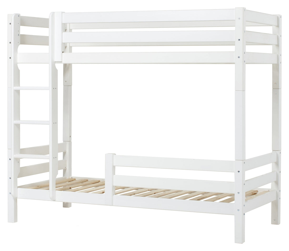 Hoppekids Eco Luxury Bunk Bed w. 2x Bedhorse 90x200 - White