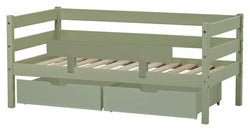 Eco Comfort Junior Bed 70x160, blekgrön