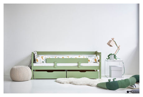 Eco Comfort Junior Bed 70x160, blekgrön