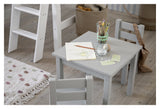 Hoppekids Mads Children's Table, Dove Grey