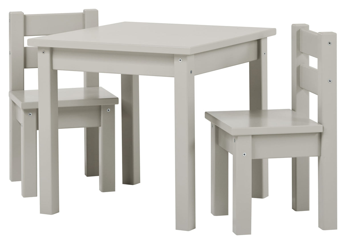 Hoppekids Mads Children's Table, Dove Grey