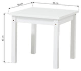 Hoppekids Mads Children's Table, Dove Grey