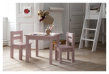 Hoppekids Mads Children's Table, Pale Mauve