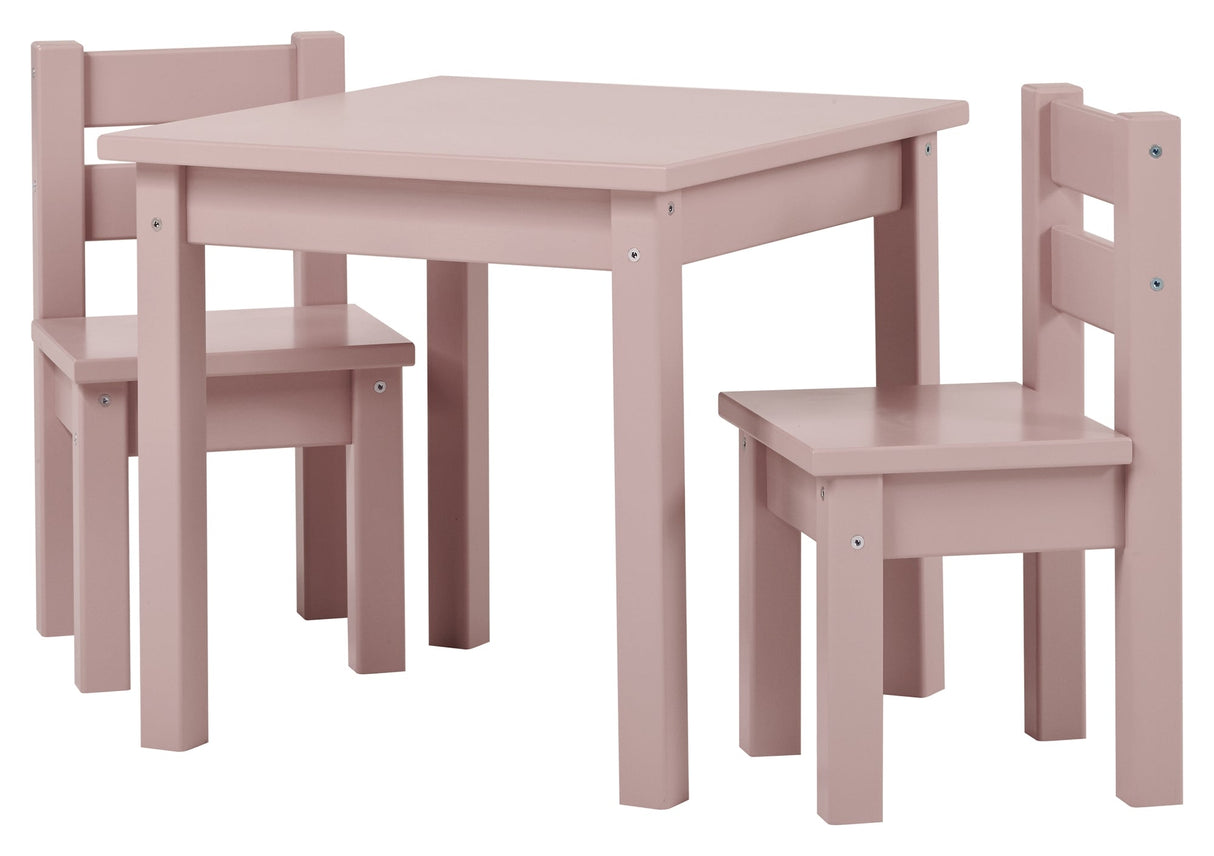 Hoppekids Mads Children's Table, Pale Mauve