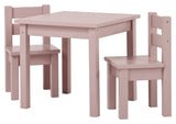 Hoppekids Mads Children's Table, Pale Mauve