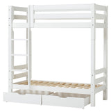 Eco Luxury Bunk Bed 70x160, White