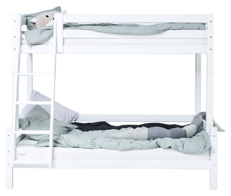 Hoppekids Eco Luxury Bunk Bed 90/120x200 - White