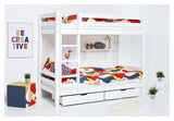 Eco Luxury Bunk Bed 90x200, White