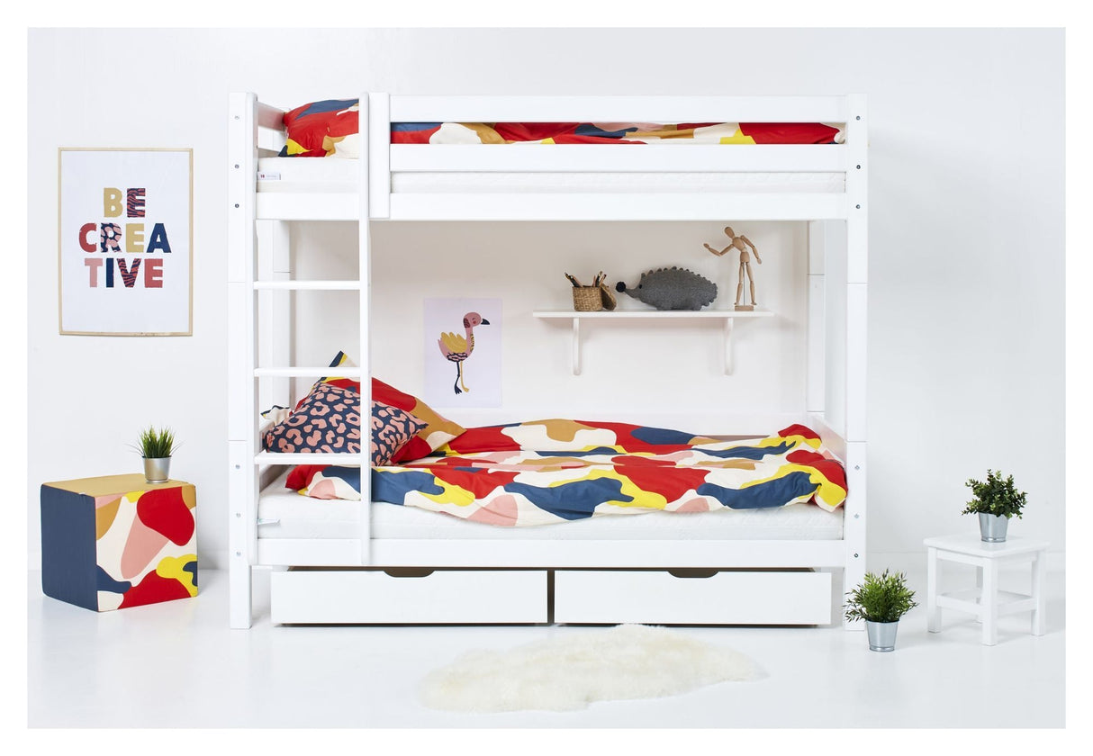 Eco Luxury Bunk Bed 90x200, White