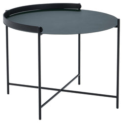 Houe, Edge Tray Table Green, Ø62